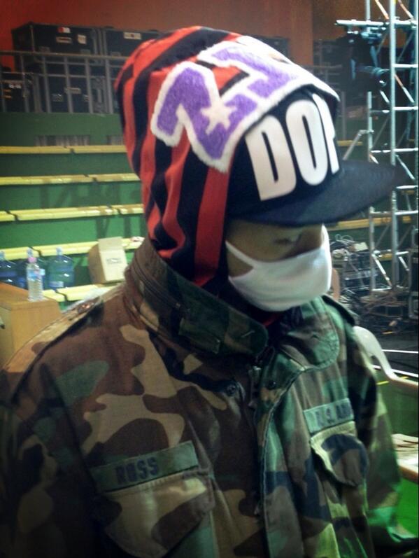 G-Dragon 彩排中