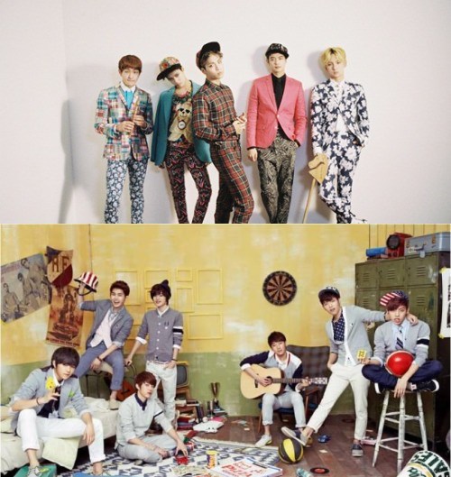 SHINee、INFINITE