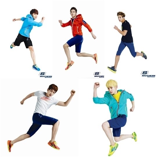 SHINee Skechers 代言畫報 SHINee Skechers 代言畫報