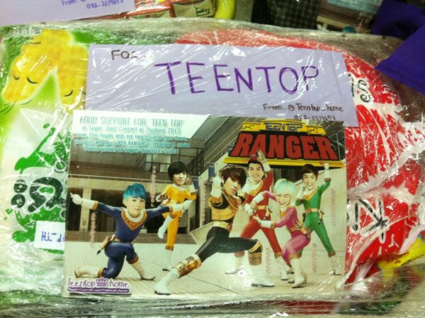Angel 給 TEEN TOP 的禮物 Angel 給 TEEN TOP 的禮物