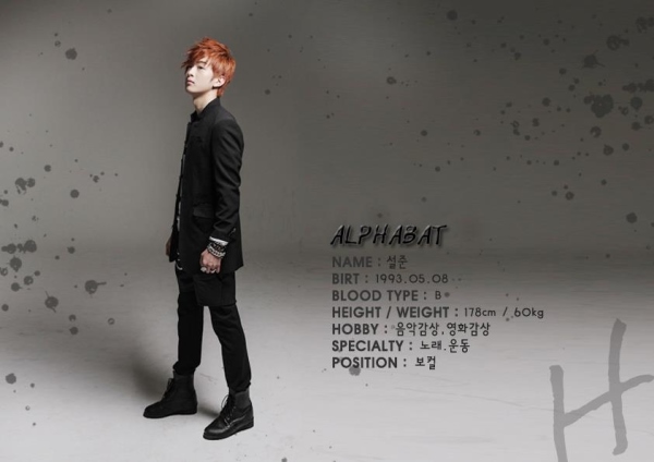 Alphabat SEOL JUN Alphabat SEOL JUN