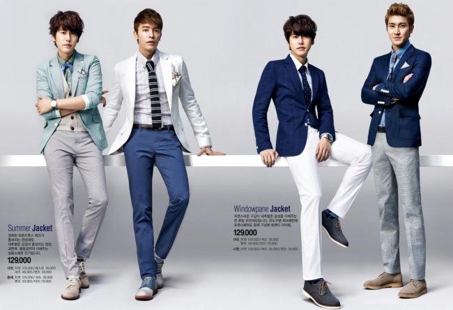 SPAO 2013 春季代言照:圭賢、東海、始源 SPAO 2013 春季代言照:圭賢、東海、始源