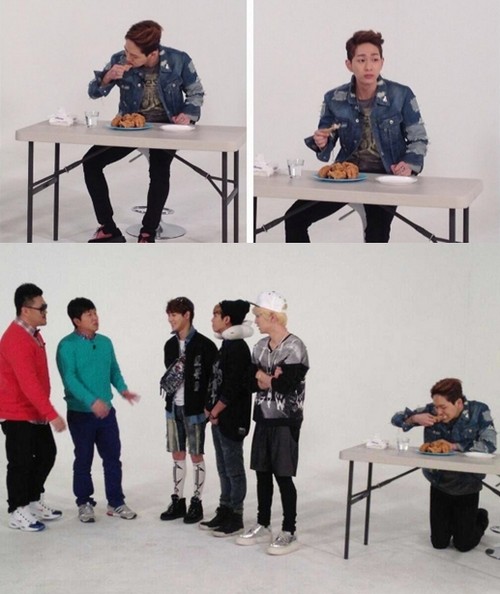 Weekly Idol 溫流 吃炸雞 Weekly Idol 溫流 吃炸雞