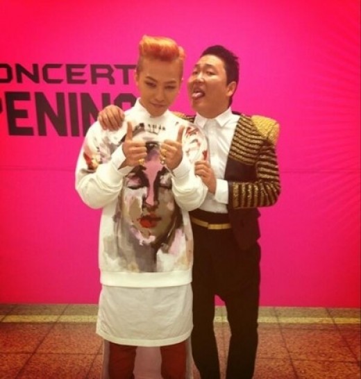 G-Dragon、PSY