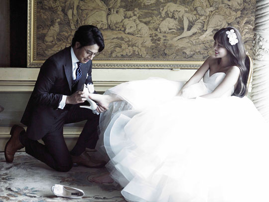 韓在石 朴率美 婚紗照 韓在石 朴率美 婚紗照