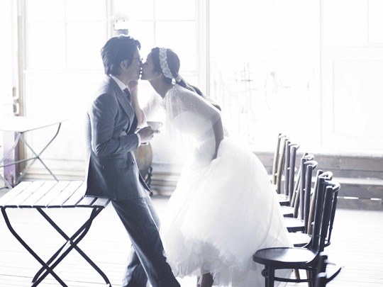 韓在石 朴率美 婚紗照 韓在石 朴率美 婚紗照