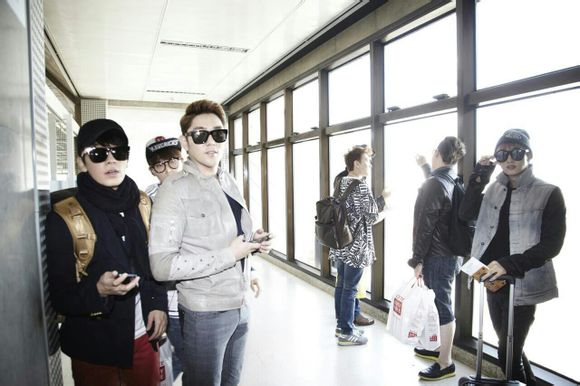 Super Junior LINE 巴西機場