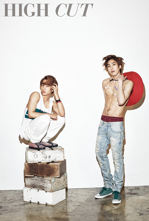 Boy Friend High Cut 畫報 (賢星、珉玗) Boy Friend High Cut 畫報 (賢星、珉玗)