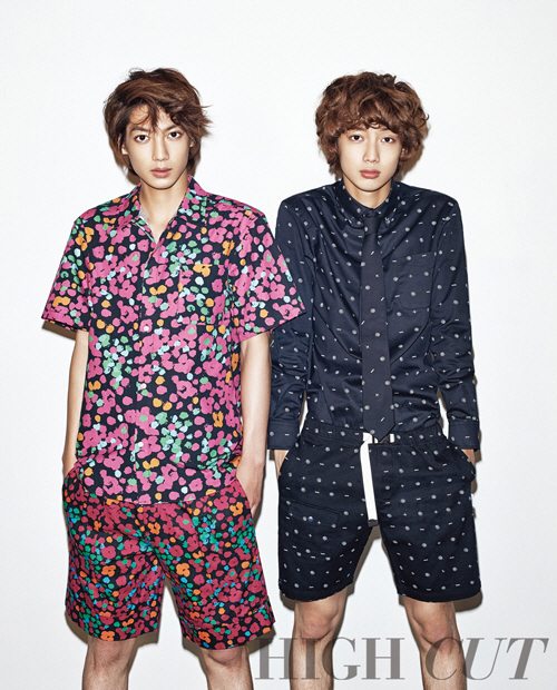 Boy Friend High Cut 畫報 (榮旻、光旻) Boy Friend High Cut 畫報 (榮旻、光旻)