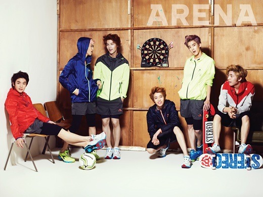 TEEN TOP Arena Homme + 畫報