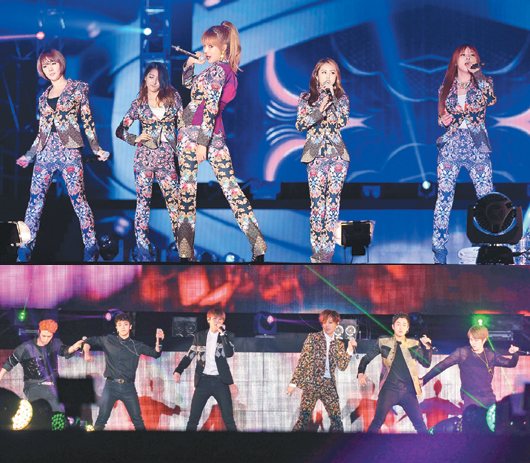 4Minute、BEAST