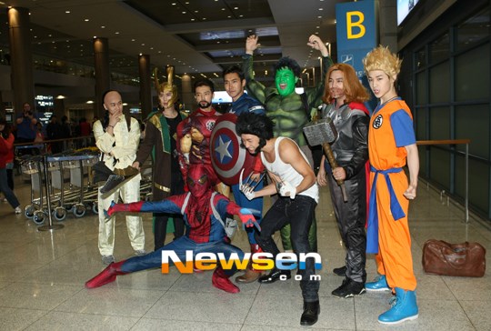 Super Junior 化身英雄