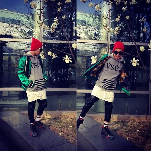 G-Dragon 春天外拍
