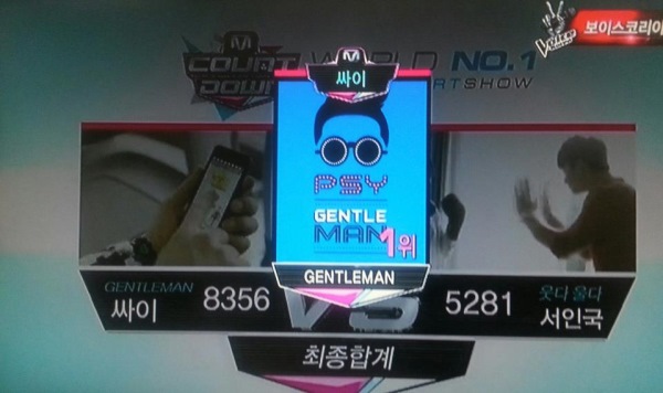 20130425 M!Countdown 冠軍 PSY