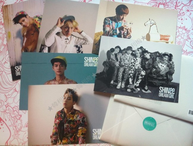 SHINee Dream Girl 明信片組