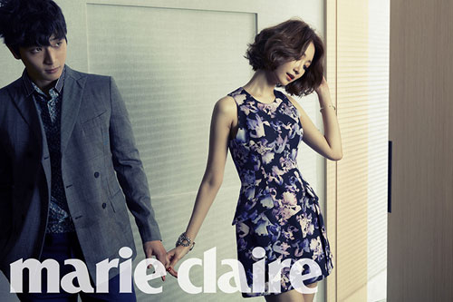 珍雲、高俊熙 Marie Claire 畫報