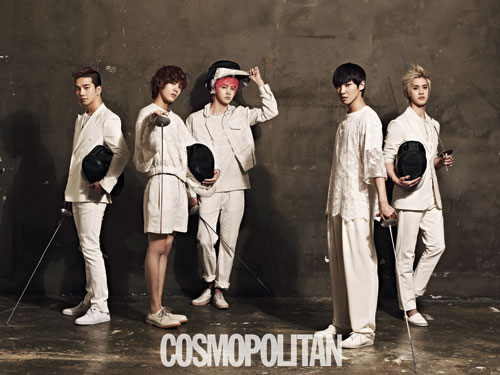 MBLAQ Cosmopolitan 畫報