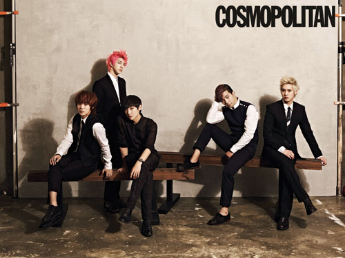 MBLAQ Cosmopolitan 畫報