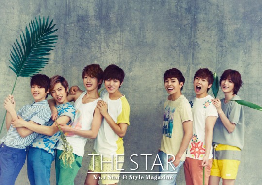 INFINITE The Star 畫報