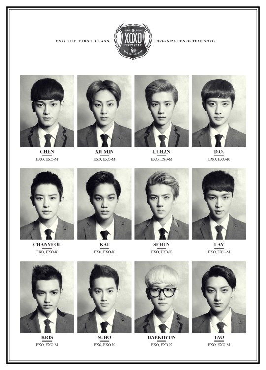 EXO-K、EXO-M (XOXO 概念照) EXO-K、EXO-M (XOXO 概念照)