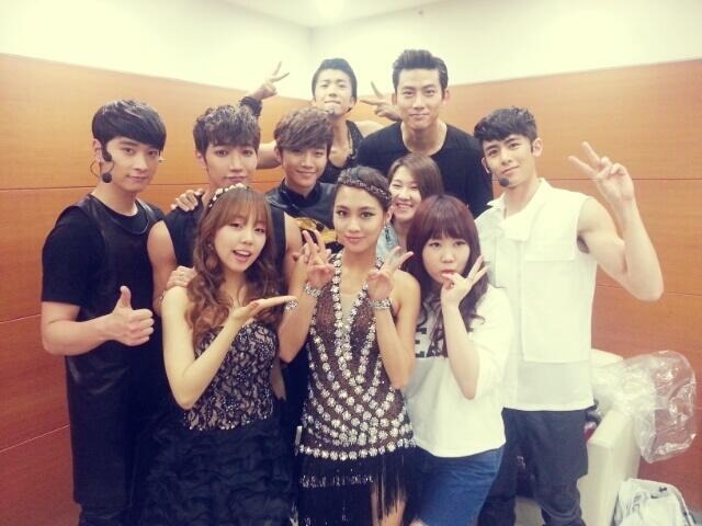 2PM、Fei、15&、白娥娟 (白雅言)