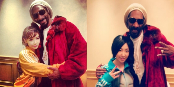 BOM MINZY和 Snoop Dogg 合照