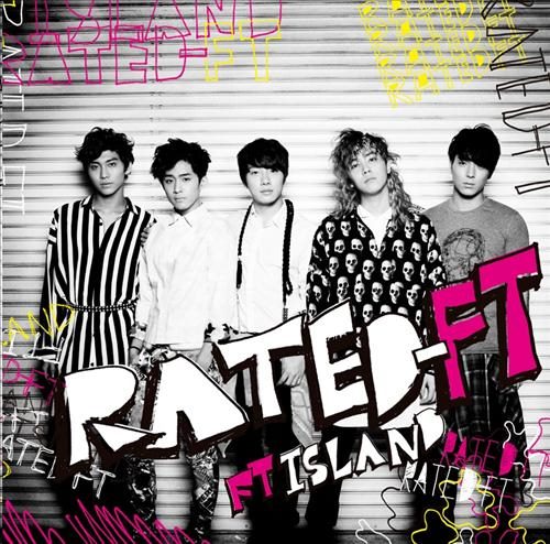 FTIsland 3rd 日專「RATED-FT」封面