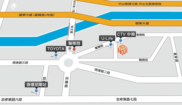 南港101地圖