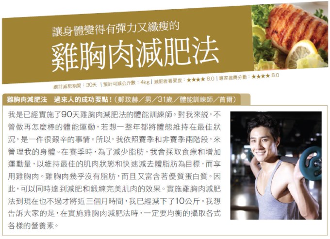 雞肉減肥法