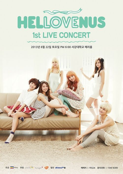 Hello Venus 演唱會海報
