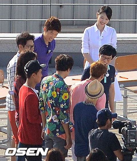 Sulli、朴智星 (Running Man)