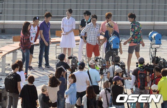Sulli、朴智星 (Running Man)