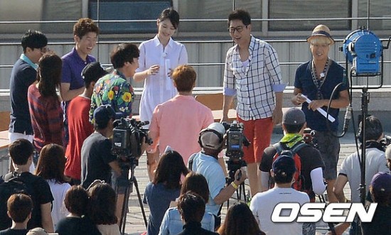 Sulli、朴智星 (Running Man)