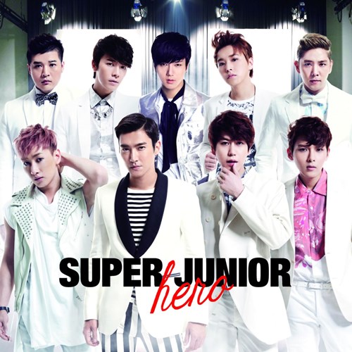 Super Junior 正規日文專輯 Hero 封面