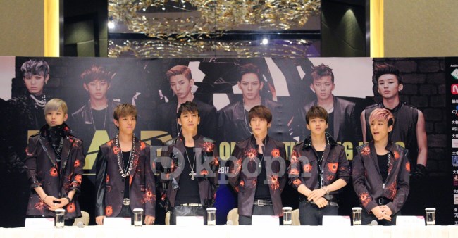 B.A.P 香港記者會 B.A.P 香港記者會