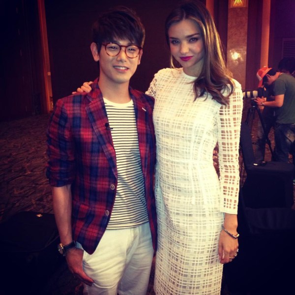 Eric Nam、Miranda Kerr (米蘭達) Eric Nam、Miranda Kerr (米蘭達)