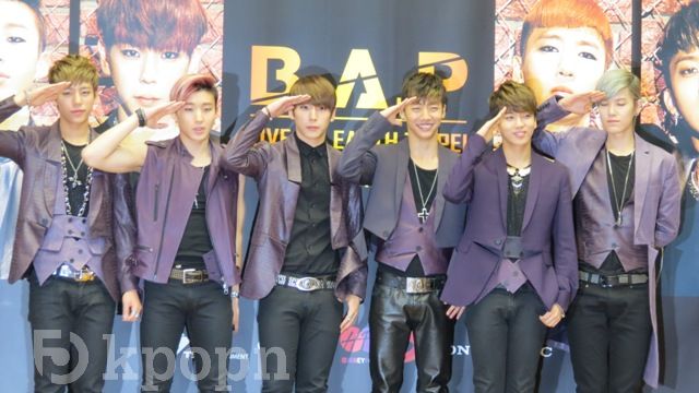 B.A.P Live Pacific Tour 記者會