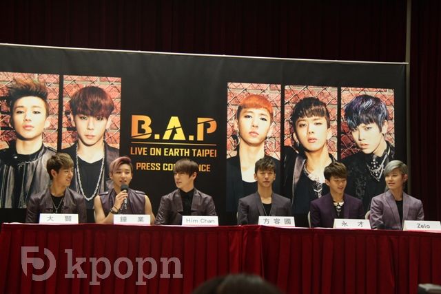 B.A.P Live Pacific Tour 記者會 B.A.P Live Pacific Tour 記者會