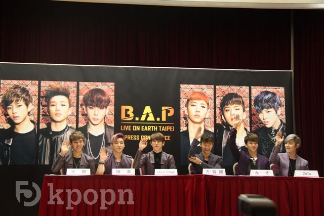 B.A.P Live Pacific Tour 記者會 B.A.P Live Pacific Tour 記者會