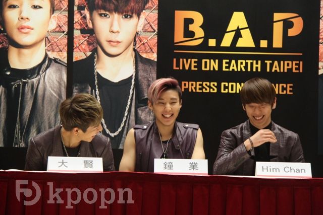 B.A.P Live Pacific Tour 記者會 B.A.P Live Pacific Tour 記者會