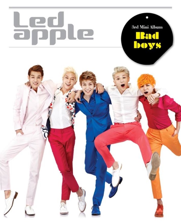 Ledapple "Bad Boys" 封面 Ledapple "Bad Boys" 封面