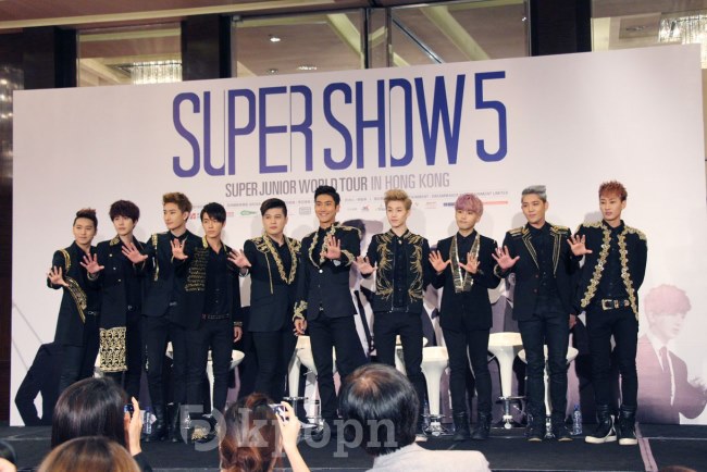 Super Junior SS5 香港場記者會