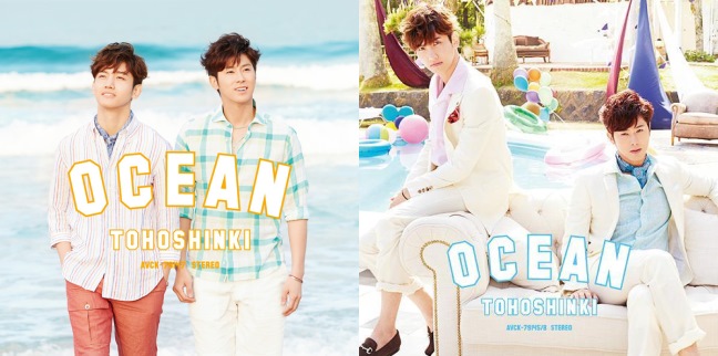 東方神起日單 "Ocean" 封面