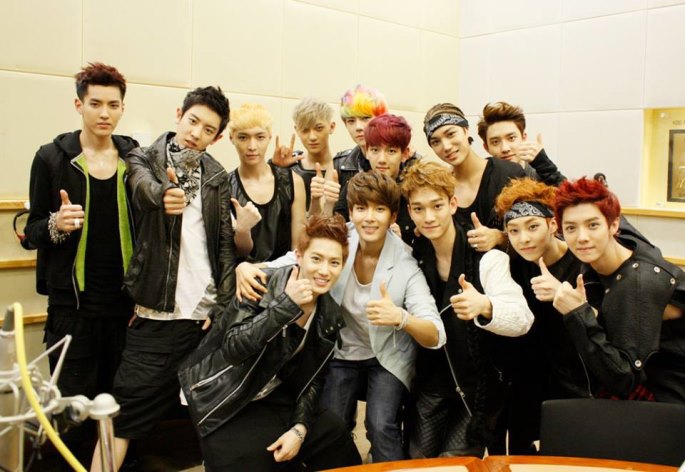 EXO Kiss the Radio