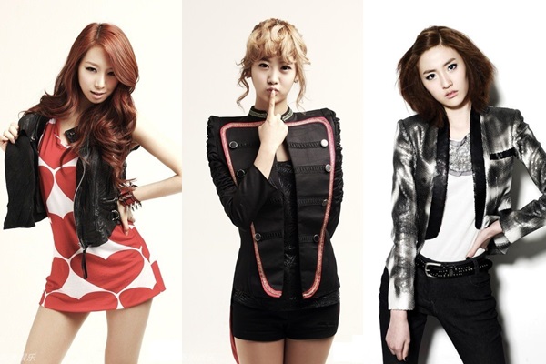 Hae Ryeong、Dami、EuJi Hae Ryeong、Dami、EuJi