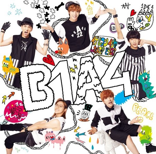 B1A4 第三張日文單曲，初回 A 盤