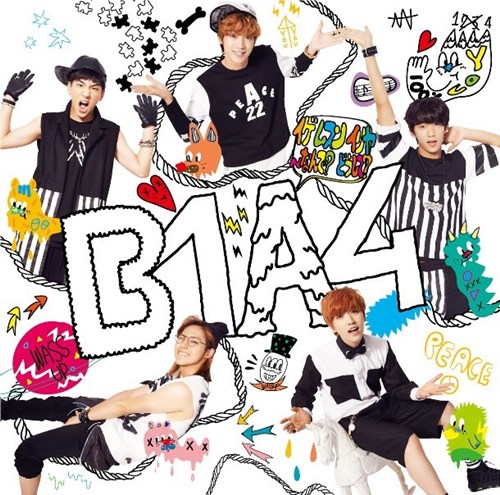 B1A4 第三張日文單曲,初回 A 盤 B1A4 第三張日文單曲,初回 A 盤