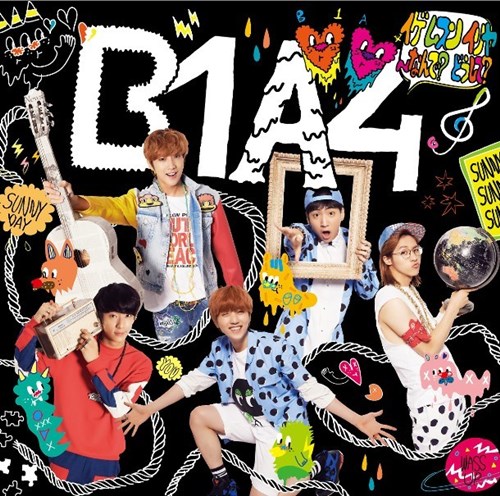 B1A4 第三張日文單曲,初回 B 盤 B1A4 第三張日文單曲,初回 B 盤