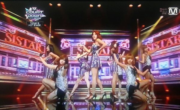 20130704 M!Countdown 一位 SISTAR