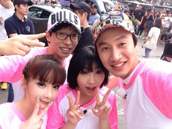 Bom Minzy 劉在石 李光洙